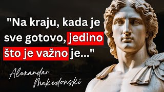 Nevjerovatni Citati i Izreke Aleksandra Makedonskog Koje Morate Čuti [upl. by Iahs]