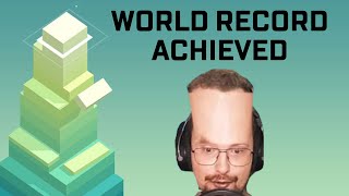 I Broke The Stack World Record  Over 1000 Score [upl. by Arreyt]