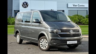 Approved Used Volkswagen Transporter Kombi T30 Highline Crew Van Double Cab SWB [upl. by Esilenna]