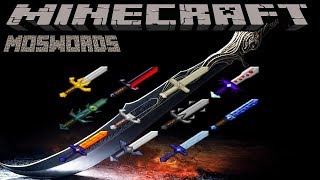 MO SWORDS MOD  MINECRAFT 1122 MOD SHOWCASE [upl. by Peti]