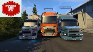 ets2 promods 272 episode 3 convoy [upl. by Darelle735]