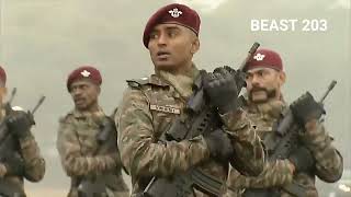 Paratroopers  Indian army new uniform hell March  Indian army  motivation  army day [upl. by Ahsap]