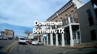 Downtown Bonham TX [upl. by Ecitnerp541]