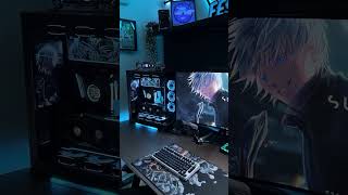 PC SETUP 💙✨️ pcbuild pcsetup gamingpc [upl. by Aislehc307]