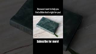 Why I Review Bibles [upl. by Attenaj]