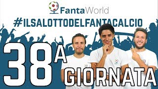 CONSIGLI FANTACALCIO 38ª GIORNATA  ILSALOTTODELFANTACALCIO [upl. by Deach370]