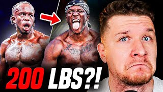 Is KSI Weighing 200 lbs For His RETURN Fight a BAD Idea [upl. by Allekram]