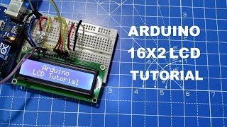 Arduino 16x2 LCD Tutorial [upl. by Ahsaten]