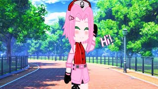 Saw her and she hit me like ✨Tadow✨  sasusaku🍅🌸  narusaku🍜🌸 gacha meme trend  ❌ org [upl. by Trabue]