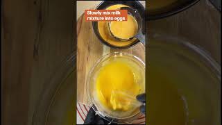 Thai Tea Crème Brûlée dessert easyrecipe thaifood thaitea cremebrulee cooking baking recipe [upl. by Rovit511]