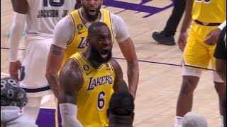 INSANE GAME Los Angeles Lakers vs Memphis Grizzlies Final Minutes  202223 NBA Playoffs [upl. by Neffirg]