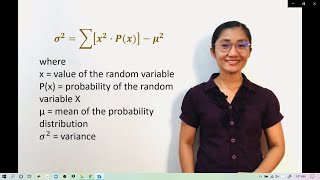 Mean and Variance of a Discrete Random Variable Senior HS Statistics and Probability 11 MELCBased [upl. by Emalee]