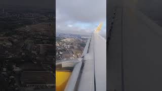 Vueling Flight landing view Orly Airport Paris [upl. by Beghtol]