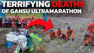 The TERRIFYING Last Minutes Of Ultramarathon Runners – Gansu Ultramarathon [upl. by Vanhomrigh]