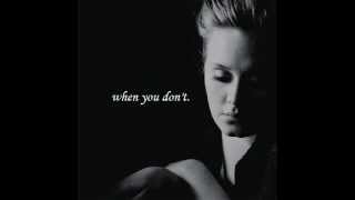 I Cant Make You Love Me  Adele w lyrics [upl. by Riana]