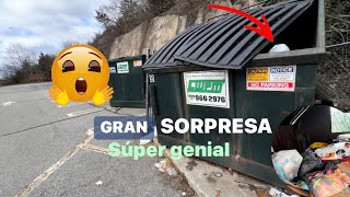 DUMPSTER DIVING GRAN SORPRESA SÚPER GENIAL 😮😀dumpsterdiving loquetiranenusa basuracero [upl. by Grosvenor]