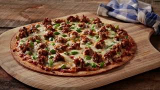 Recipe Easy Sausage Pizza [upl. by Doralia]