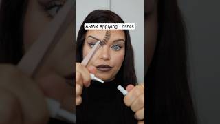 ASMR  Applying eyelashes on you asmrsounds asmrmakeup [upl. by Pass]