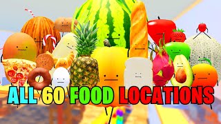 How To Get ALL 60 FOODS and SECRETS in Secret Staycation  Roblox [upl. by Annasus]