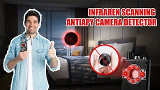 How to use K68 Antispy Detector to detector RF signal hidden camera and strong magnetic device [upl. by Yasmine166]