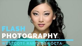 Speed Light Portrait Photography Lighting  Westcott Rapid Box Octa Review [upl. by Valente793]