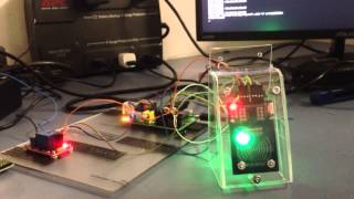 Rfid reader controlling relay on raspberry pi [upl. by Corbie816]