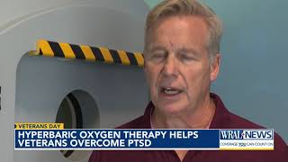 Hyperbaric oxygen therapy helps veterans overcome PTSD [upl. by Theo561]