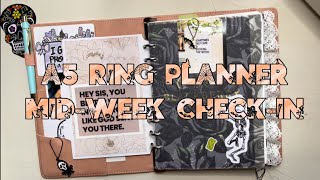 A5 Ring Planner  MidWeek CheckIn [upl. by Idnerb985]