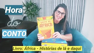 Hora do conto  Historia A casa da Flor  Livro Gosto de Africa [upl. by Ityak295]