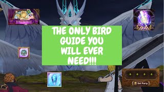 7DS Grand Cross THE ULTIMATE HRAESVELGR GUIDE A Complete Bird GuideWalkthrough [upl. by Priscella]