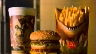 McDonalds Jurassic Park Commercial 1993 [upl. by Juana]