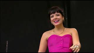 Lily Allen  Smile Live At Glastonbury 2007 VIDEO [upl. by Bixler]