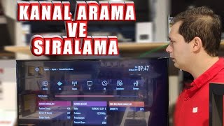 ARÇELİK BEKO SMART TVLERDE KANAL YÜKLEME ARAMA VE KANAL SIRALAMASI NASIL YAPILIR 📺 [upl. by Sidnee]