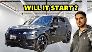 REBUILDING AND STARTING UP THE RANGE ROVER SVR FOR THE FIRST TIME [upl. by Karita]