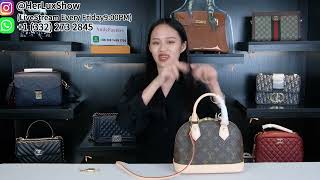 LOUIS VUITTON ALMA BB UNBOXING 2024  FIRST IMPRESSIONS [upl. by Ainirtak]