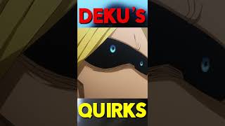 Dekus Quirk Black Whip anime mha deku [upl. by Jakie]