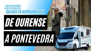 GALICIA en AUTOCARAVANA Visitamos RIBADAVIA el pueblo que MÁS puede BRILLAR esta NAVIDAD [upl. by Candis]