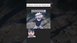 Badass Amine Moment of Killua trending badass moments [upl. by Ecahc]