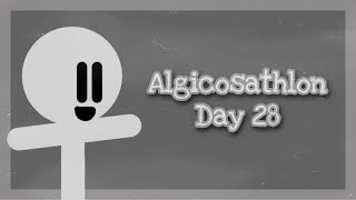 Algicosathlon Day 28 [upl. by Ahtibat]