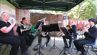 Trent Brass Quintet Colonel Bogey Alford arr Kingston [upl. by Hplodnar20]