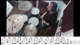 Beetlebum Blur drum cover  score [upl. by Rockefeller]