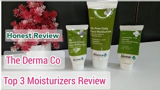 The Derma Co Moisturizers Review  3 Vitamin E Daily Face Moisturizer CeramideHA intense [upl. by Zoarah]