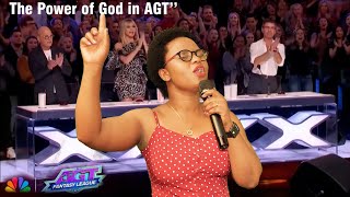 Golden Buzzer Americas Got Talent Winner Rachel From Rwanda Returns With Best Worship Song [upl. by Sucramaj]