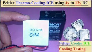 Peltier ThermoCooler Cooling Test and Review  How to Use Peltier Module  TECI12706 Module Use [upl. by Sousa698]