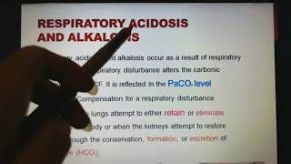 Respiratory acidosis الحماض التنفسي 🧠 [upl. by Yennek]