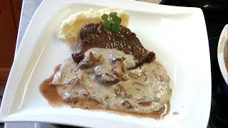 Rostbraten mit Pfifferlinge Sauce [upl. by Liesa989]