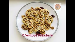 Ořechové palmiers se skořicí  Videorecept  CZSK HD recipe [upl. by O'Doneven756]