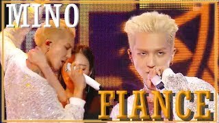 Solo Debut MINO  FIANCE 송민호  아낙네 Show Music core 20181201 [upl. by Acinhoj]