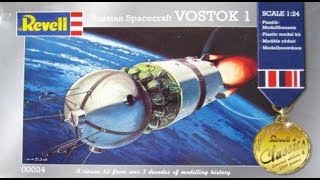 VOSTOK 1 Russian Spacecraft 124 Scale Revell 00024 Model Kit Build amp Review [upl. by Novy]