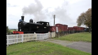 Steam Freight train at Boness 2024 4K [upl. by Eagle647]